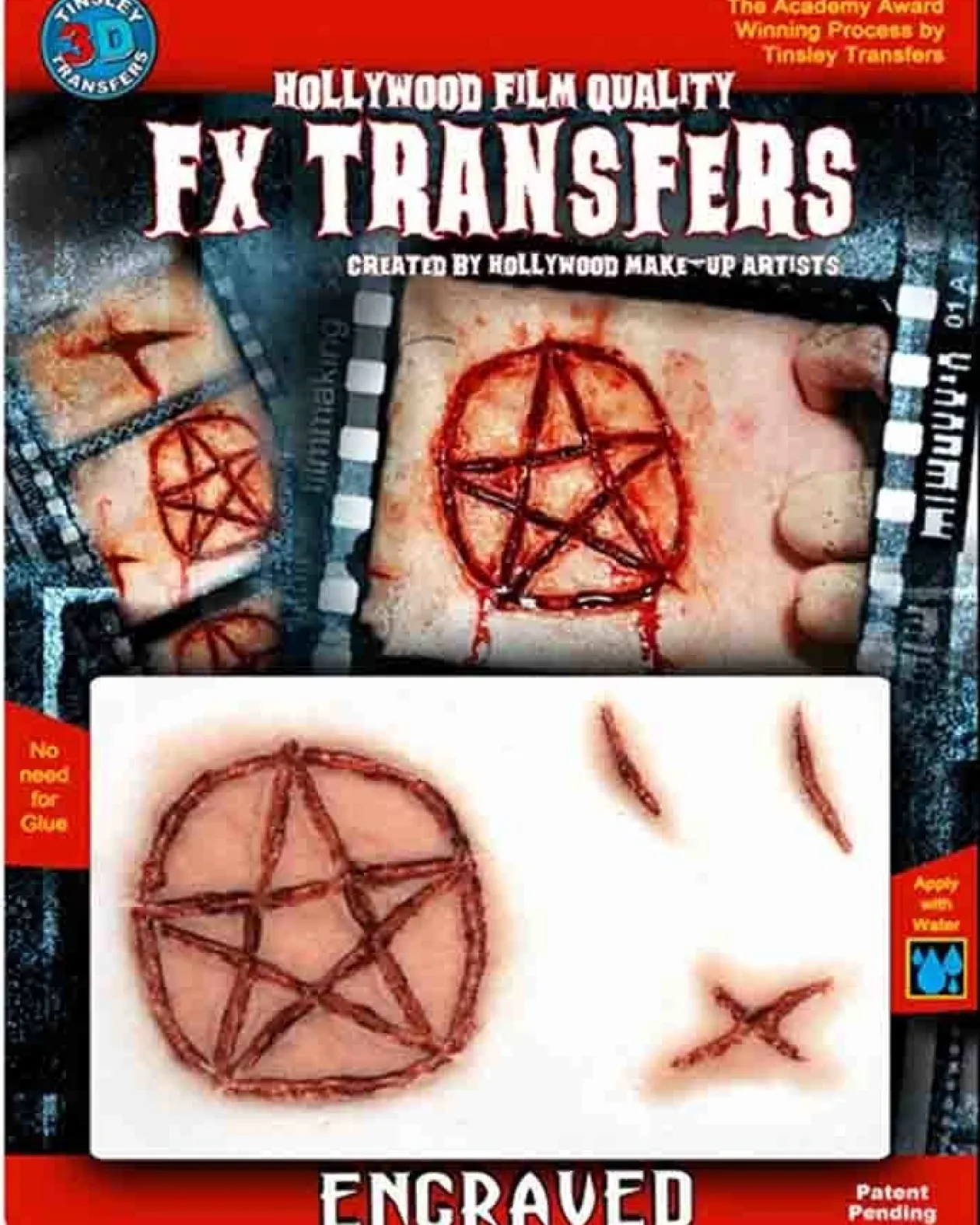 Tinsley Transfers 3D Fx Transfer Engraved Tattoo Discount