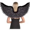 Amscan AU Dark Black Marabou Faufur Feather Angel Wings Discount