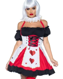 Leg Avenue Dark Heart Queen Womens Costume Shop