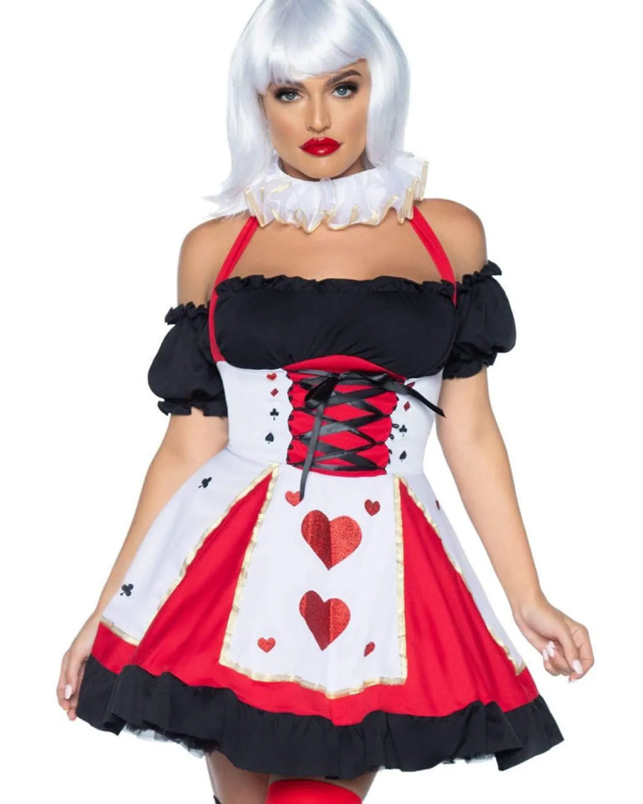 Leg Avenue Dark Heart Queen Womens Costume Shop