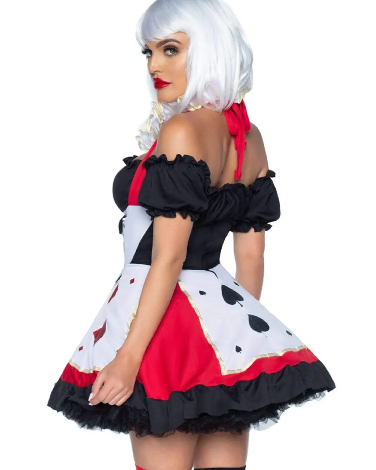 Leg Avenue Dark Heart Queen Womens Costume Shop