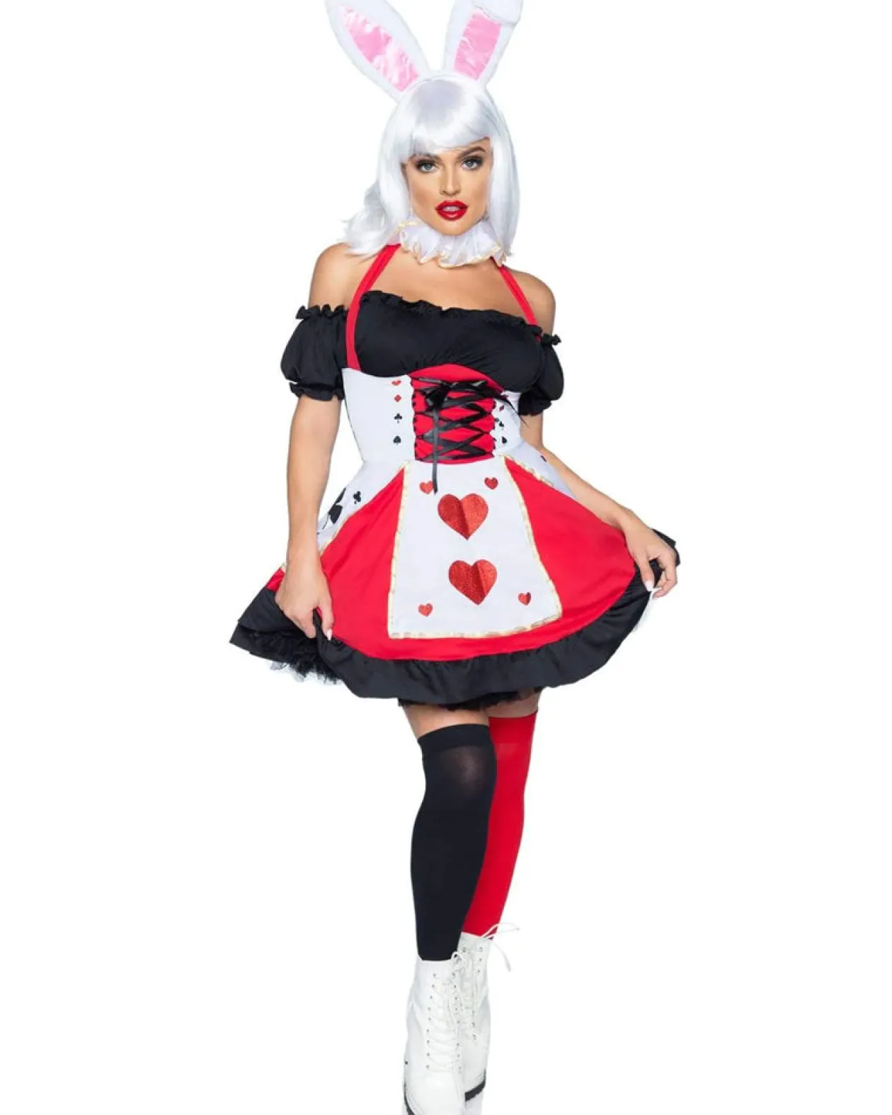 Leg Avenue Dark Heart Queen Womens Costume Shop
