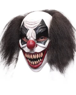 Ghoulish Productions Darky The Clown Deluxe Mask With Hair Outlet