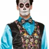 Forum Novelties Day Of The Dead Bow Tie New