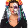 Leg Avenue Day Of The Dead Flower Headband Sale