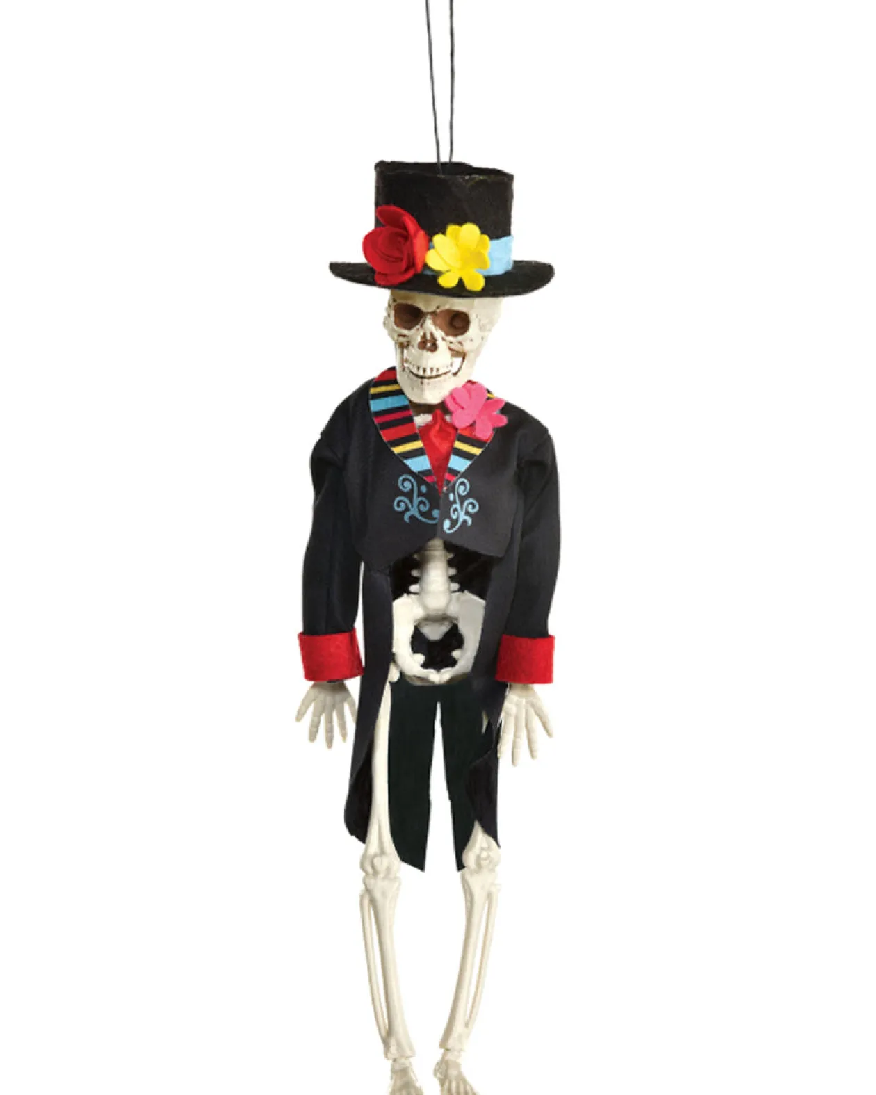 Amscan AU Day Of The Dead Hanging Skeleton Groom Prop 30Cm Cheap