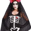 Dreamgirl International Day Of The Dead Headpiece Hot