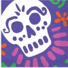 Beistle Day Of The Dead Napkins Pack Of 16 Clearance