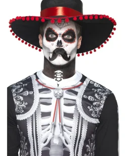 Smiffys Day Of The Dead Senior Bones Makeup Kit Store