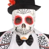 Amscan AU Day Of The Dead Sugar Skull Head Mask Best Sale