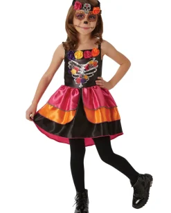 Rubies Day Of The Dead Sugar Skull Girls Costume Discount
