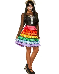 Seeing Red Day Of The Dead Womens Costume Best