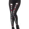 Smiffys Day Of The Dead Womens Tights Online