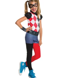 Rubies Dc Superhero Girls Harley Quinn Value Girls Costume Clearance