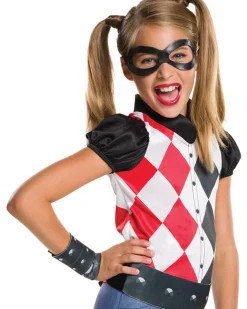 Rubies Dc Superhero Girls Harley Quinn Value Girls Costume Clearance
