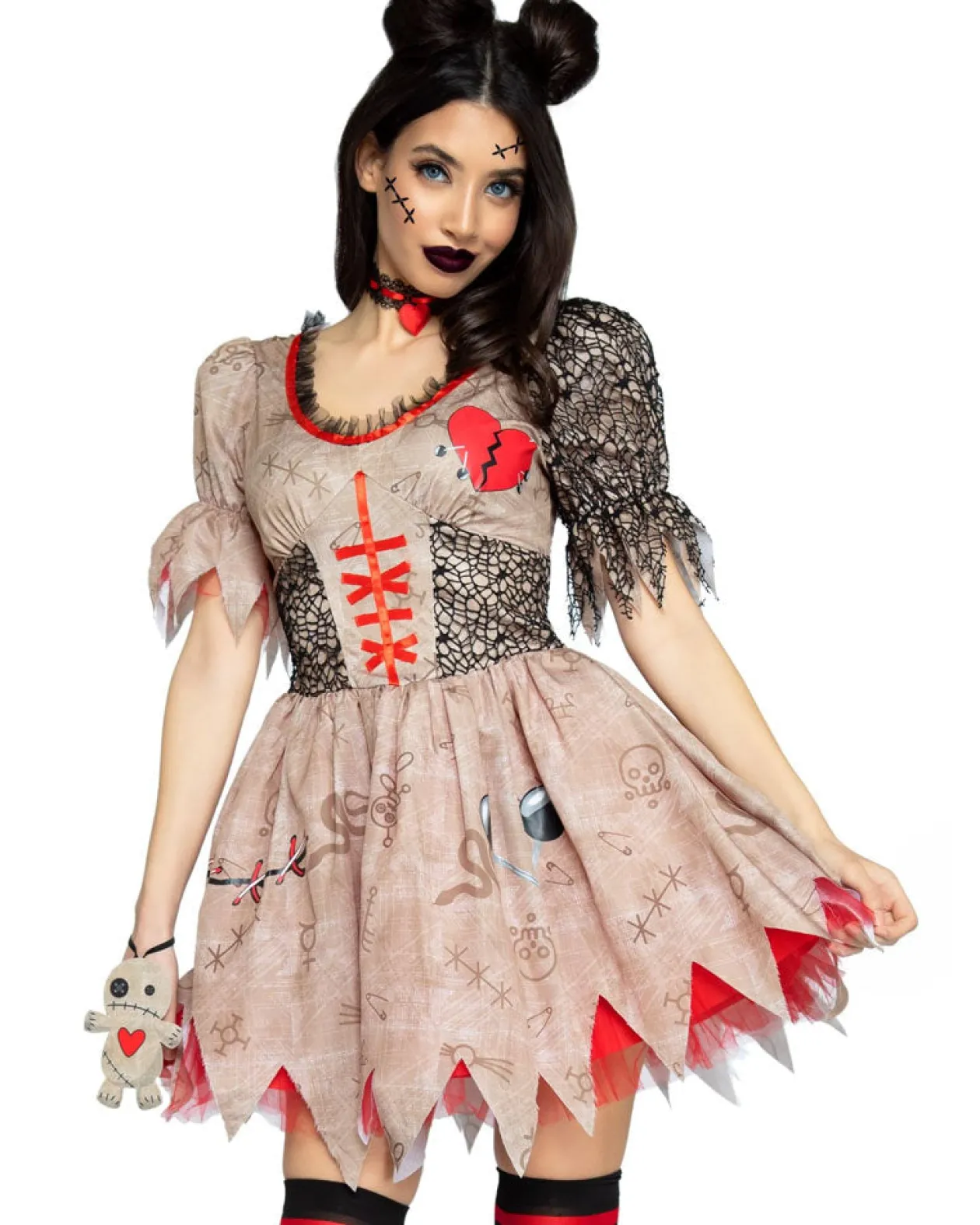 Leg Avenue Deadly Voodoo Doll Womens Costume Shop