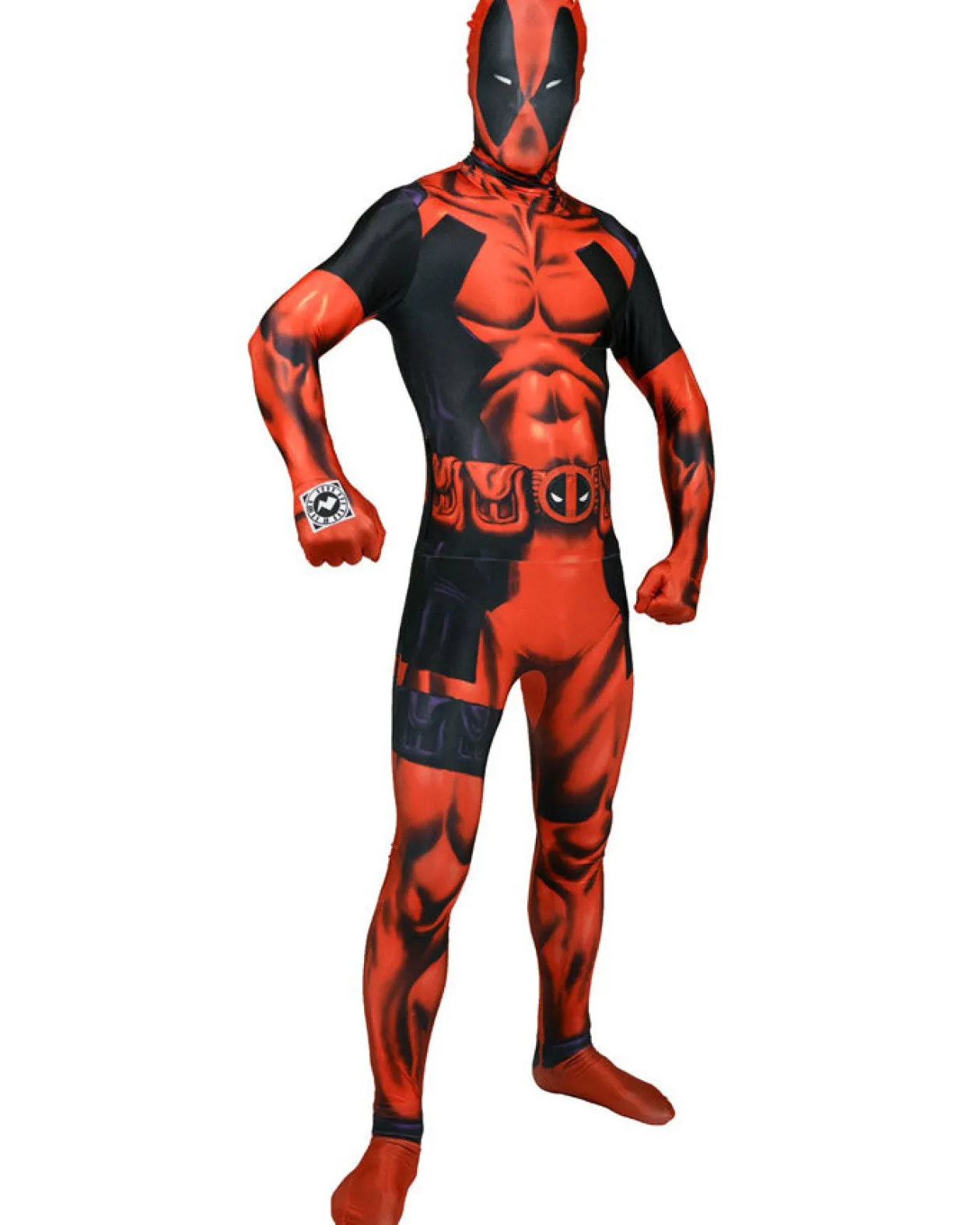 Morph Costumes Deadpool Morphsuit Mens Costume Clearance