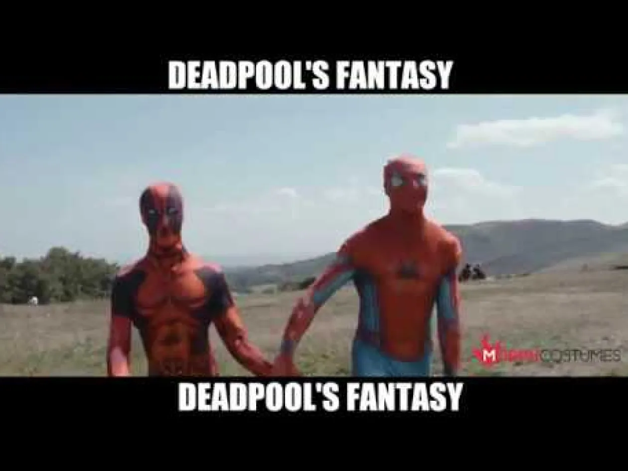 Morph Costumes Deadpool Morphsuit Mens Costume Clearance