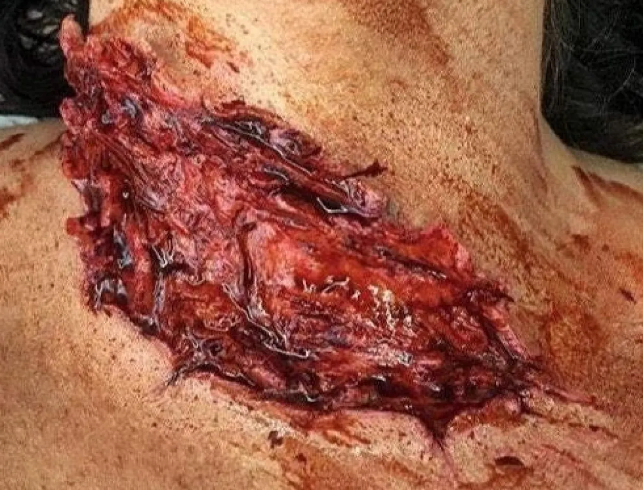 ForensicFX Studios Deep Slashed Trauma Wound Prosthetic Shop