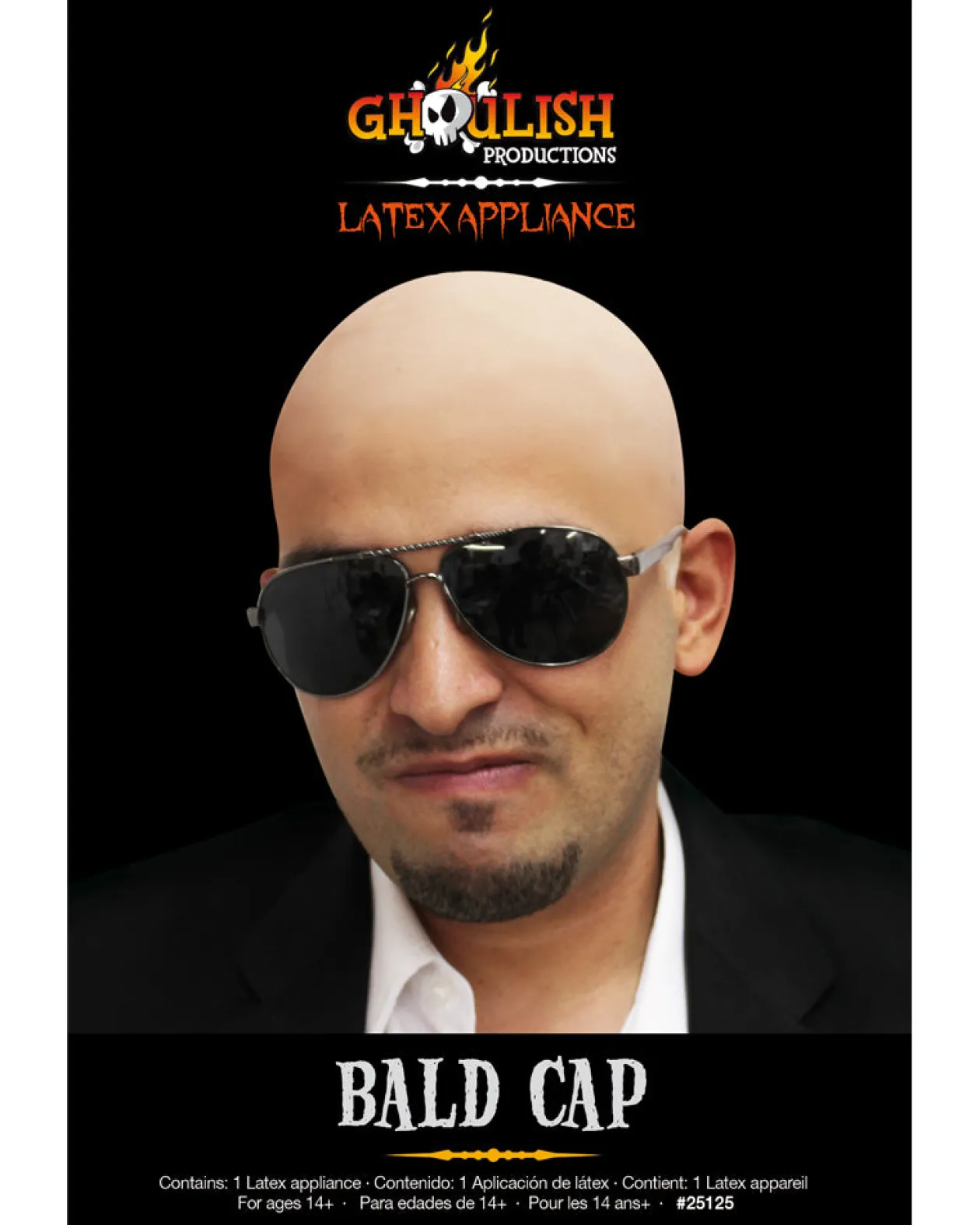 Ghoulish Productions Deluxe Bald Cap Flash Sale