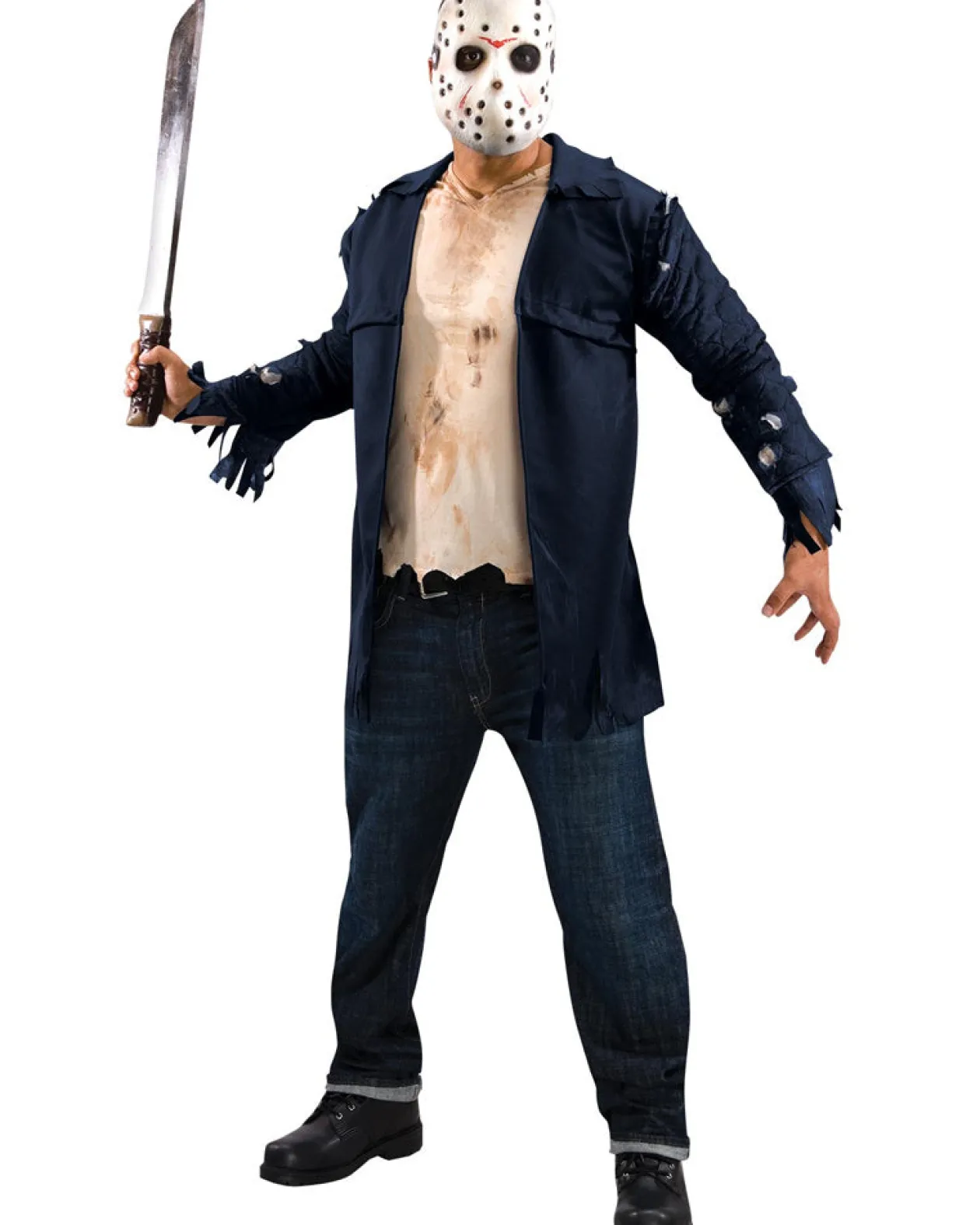 Rubies Deluxe Jason Voorhees Mens Costume New
