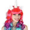 Tomfoolery Deluxe Unicorn Multicoloured Wig Online