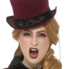 Smiffys Deluxe Victorian Vampiress Hat Flash Sale