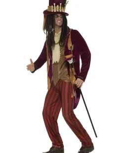 Smiffys Deluxe Voodoo Witch Doctor Mens Costume Clearance