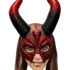Ghoulish Productions Devil Mythical Horned Skull Mask Online