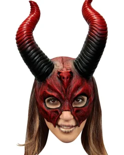 Ghoulish Productions Devil Mythical Horned Skull Mask Online