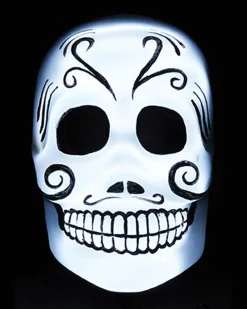 California Costumes Dia De Los Muertos Light Up Mask Online