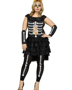 Fun World Dia De Los Muertos Plus Size Womens Costume Sale