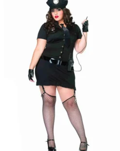 Leg Avenue Dirty Cop Womens Plus Size Costume Flash Sale