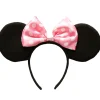 Rubies Disney Minnie Mouse Ears Headband With Pink Bow New