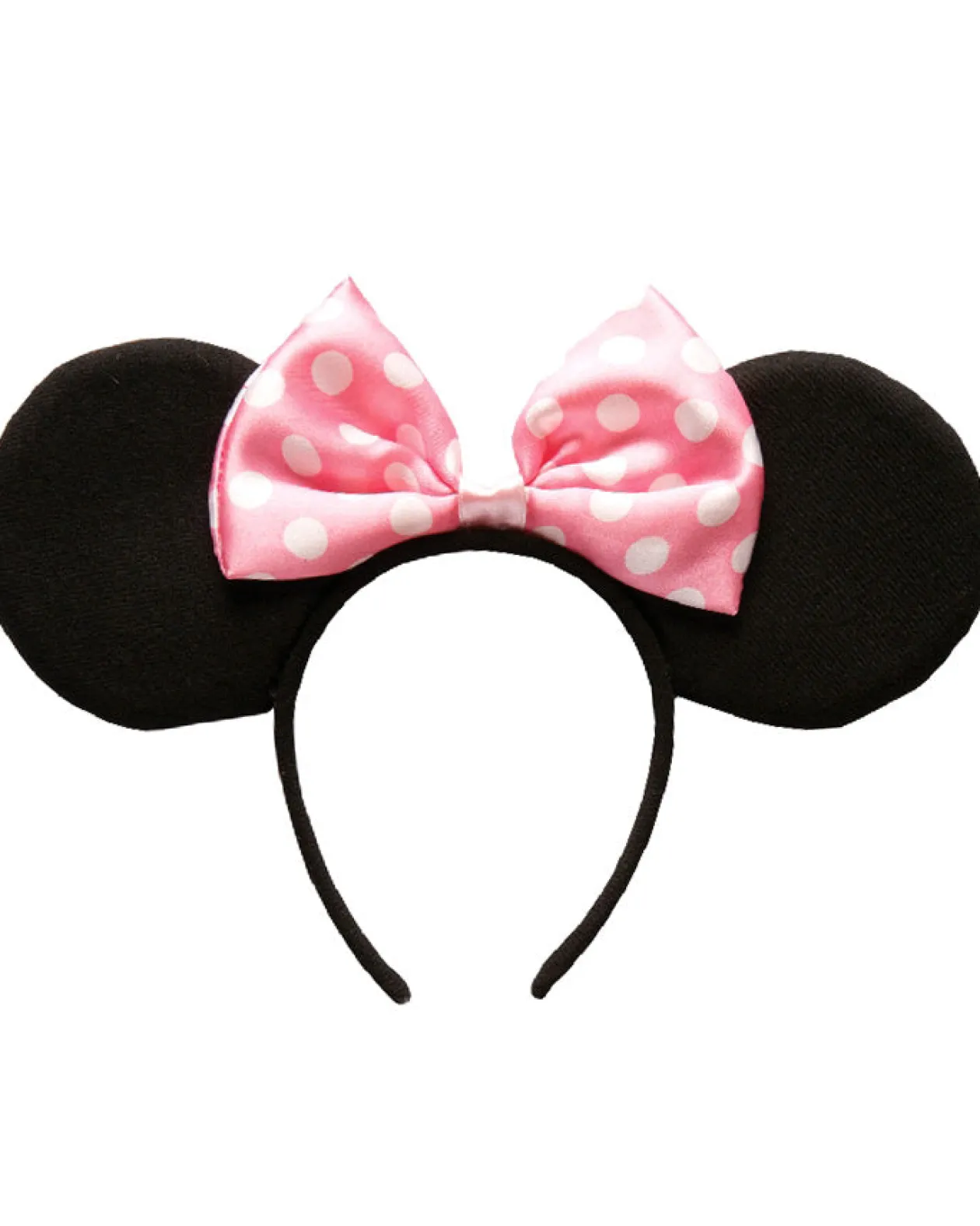 Rubies Disney Minnie Mouse Ears Headband With Pink Bow New