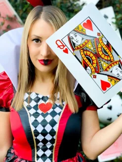 Rubies Disney Queen Of Hearts Womens Costume Cheap