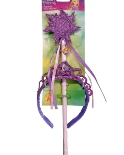 Rubies Disney Rapunzel Tiara And Wand Set Shop