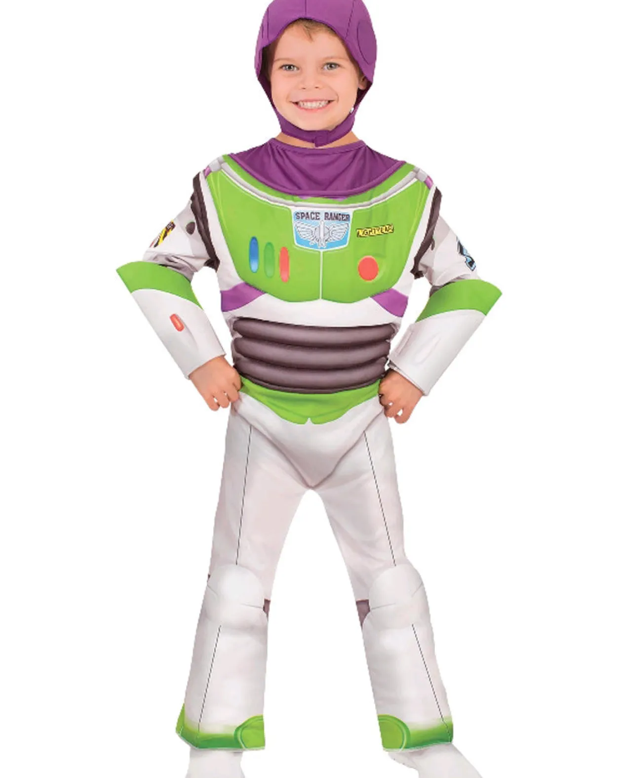 Rubies Disney Toy Story 4 Buzz Lightyear Deluxe Toddler And Boys Costume Clearance