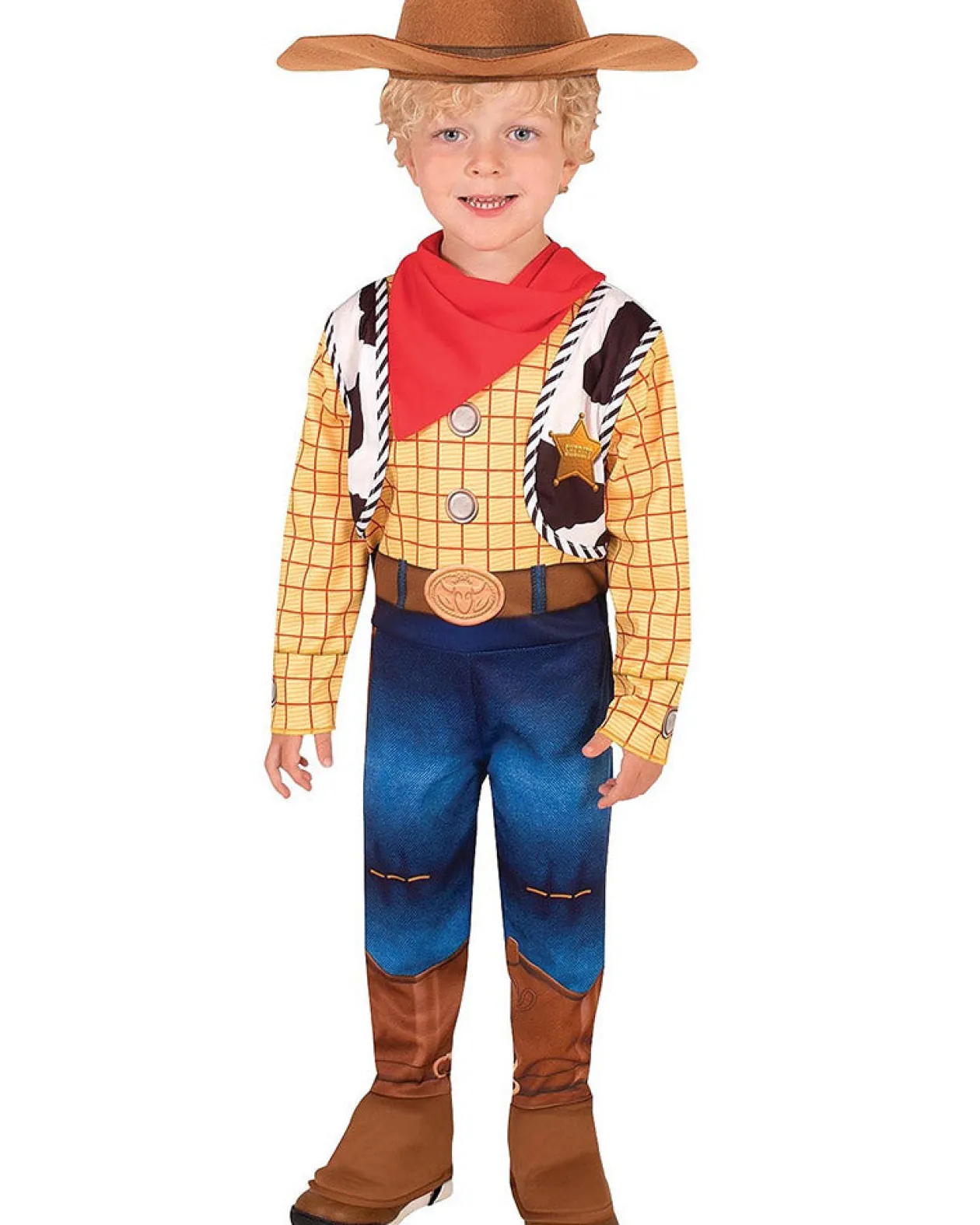 Rubies Disney Toy Story 4 Woody Deluxe Toddler And Boys Costume Outlet