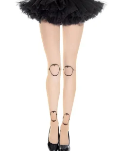 Music Legs Doll Tights New