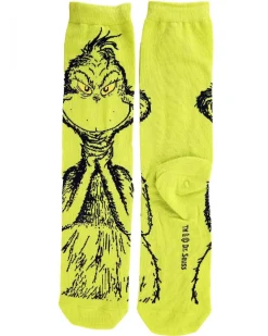 Elope Dr Seuss Characters Adult Crew Sock Set 3 Pack Outlet