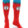 Elope Dr Seuss Thing 1 And 2 Adult Socks Cheap