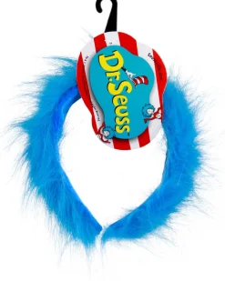 Elope Dr Seuss Thing 1 And Thing 2 Fuzzy Headband New