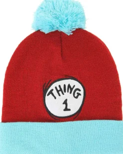 Elope Dr Seuss Thing 1 Pom Beanie Clearance
