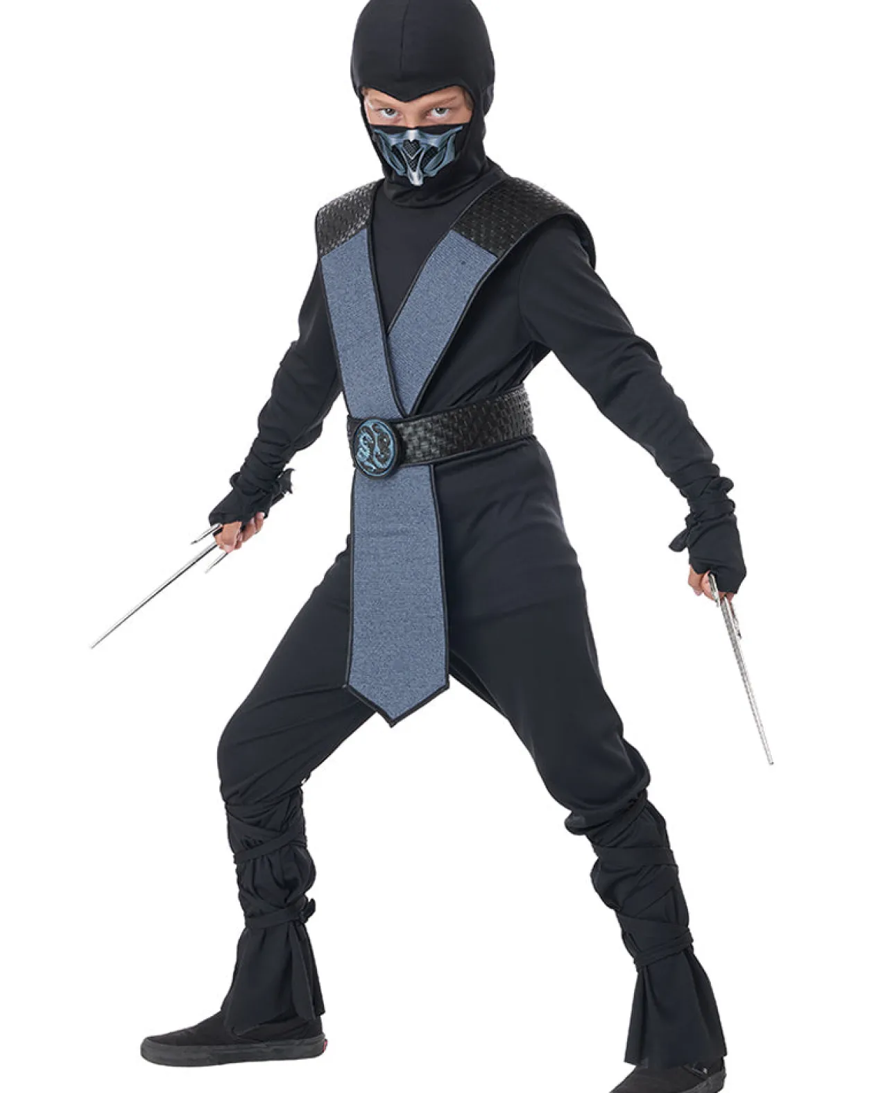 California Costumes Dragon Master Blue Ninja Boys Costume Best Sale