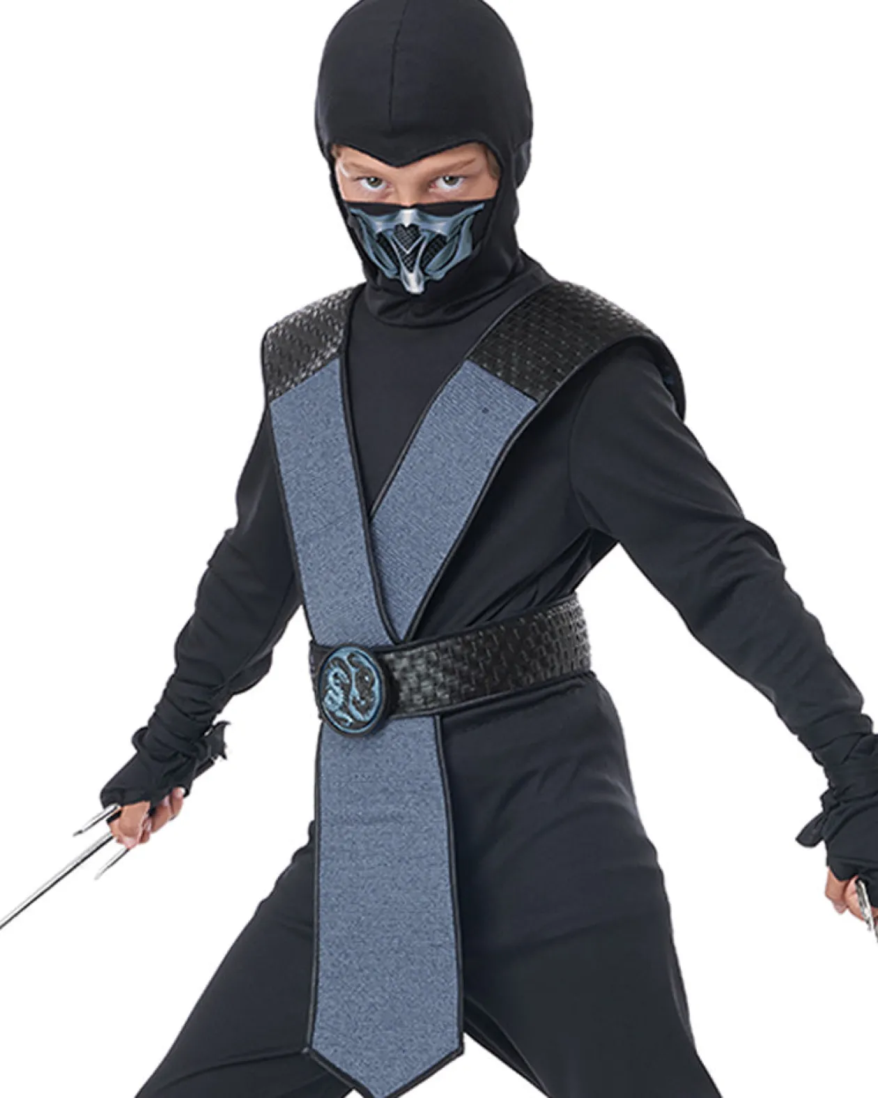 California Costumes Dragon Master Blue Ninja Boys Costume Best Sale
