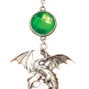 Costume Culture by Franco Dragon Necklace With Green Gem Cheap
