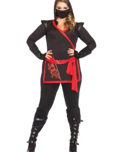 Leg Avenue Dragon Ninja Assassin Womens Plus Size Costume Hot
