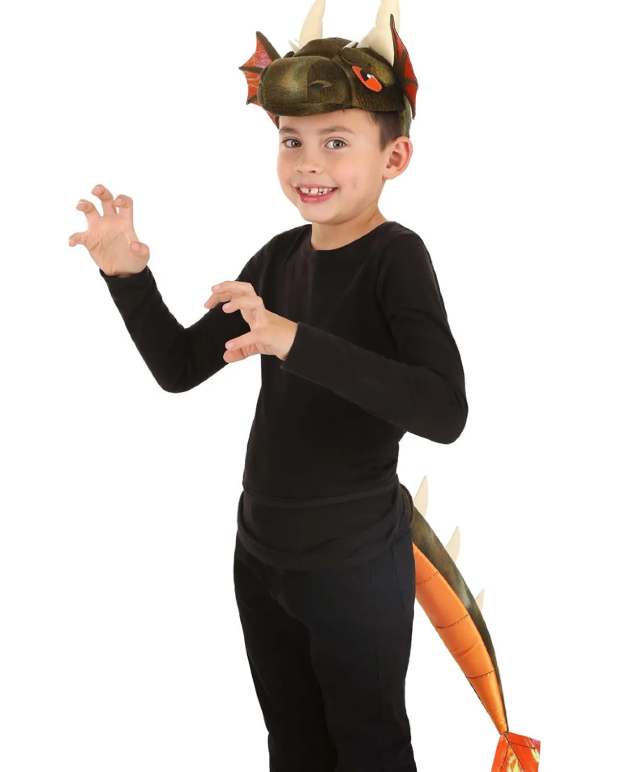 Elope Dragon Plush Headband And Tail Set Hot