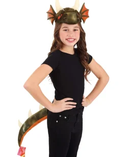Elope Dragon Plush Headband And Tail Set Hot